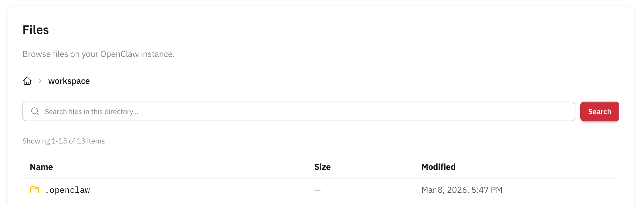 OpenClaw File Search